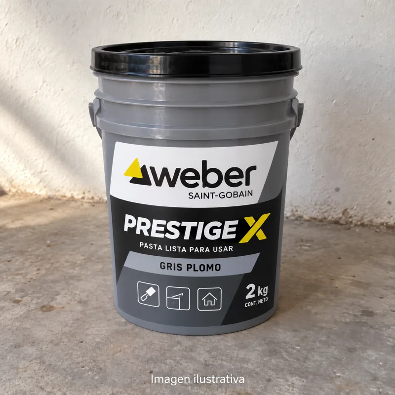 Weber Prestige X 2Kg Gris Plomo  -  - -