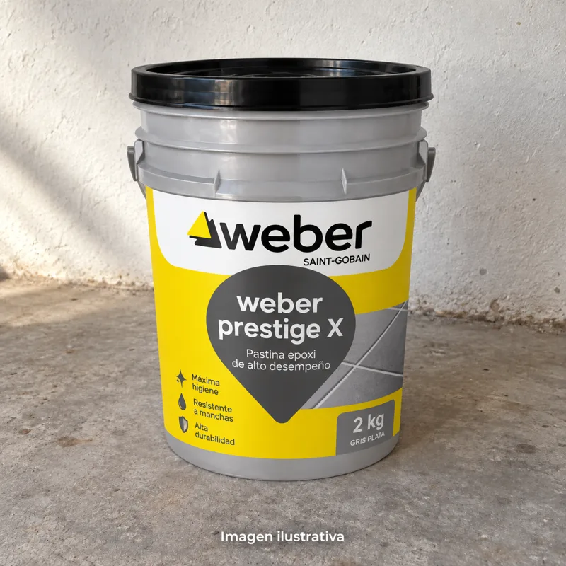 Weber Prestige X 2Kg Gris Plata  -  - -