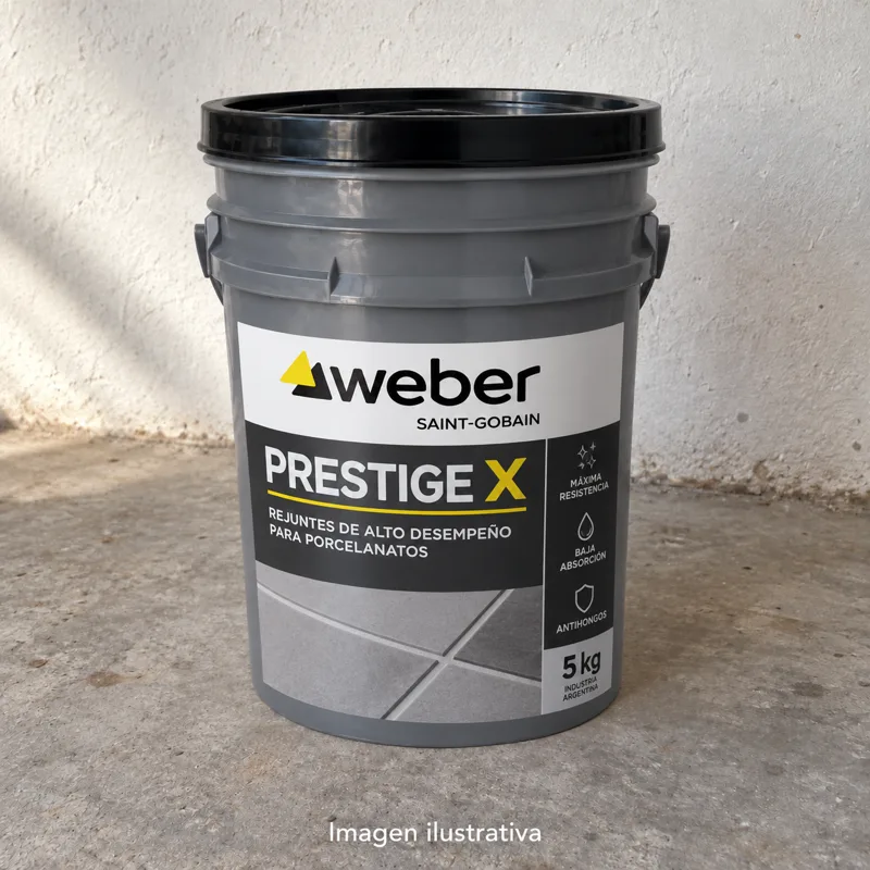 Weber Prestige X 5Kg Gris Plomo  -  - -