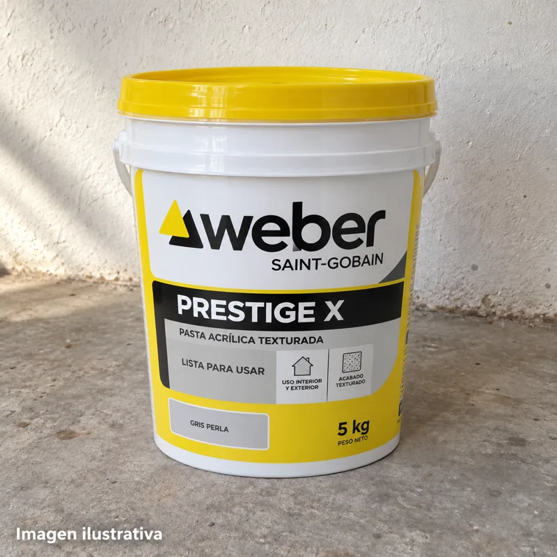 Weber Prestige X 5Kg Gris Perla  -  - -