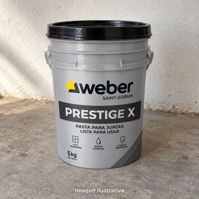 Weber Prestige X 5Kg Gris Plata  -  - -