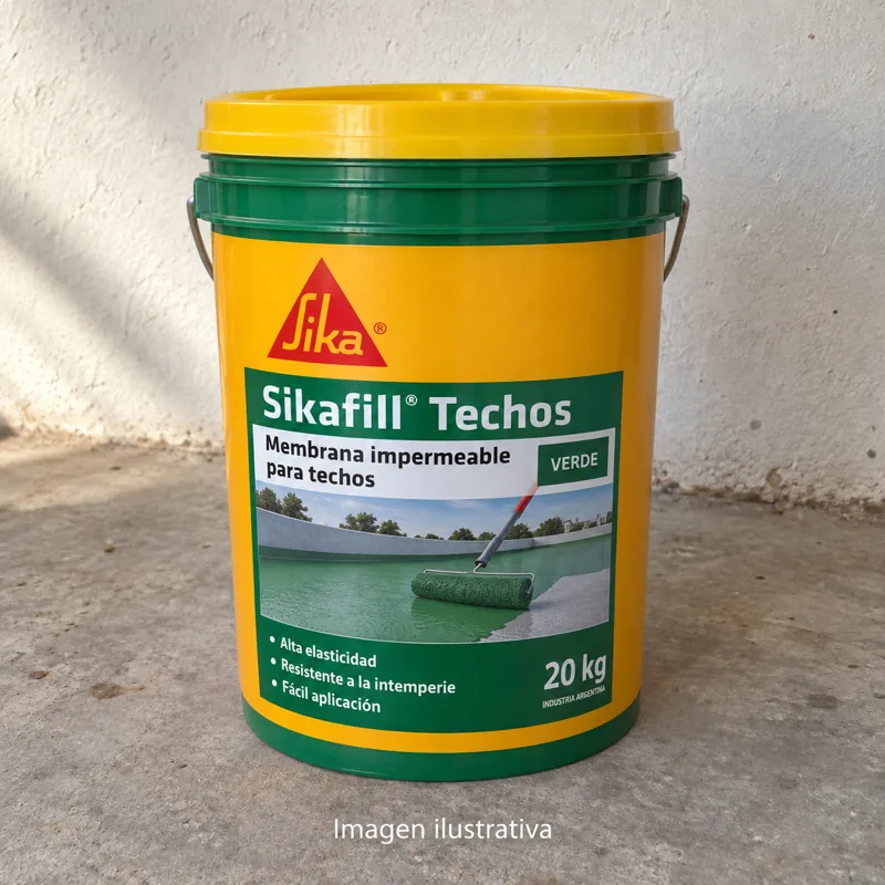 Sikafill Techos X 20Kg Verde