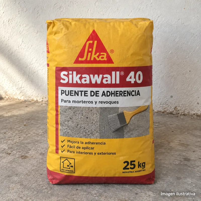Sikawall 40 Puente De Adherencia X 25Kg