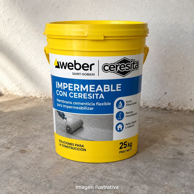 Weber Impermeable Con Ceresita X 25Kg