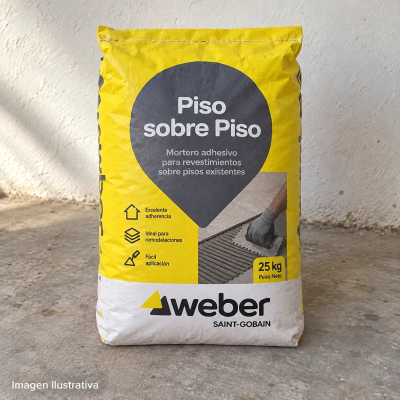 Weber Piso Sobre Piso X 25Kg