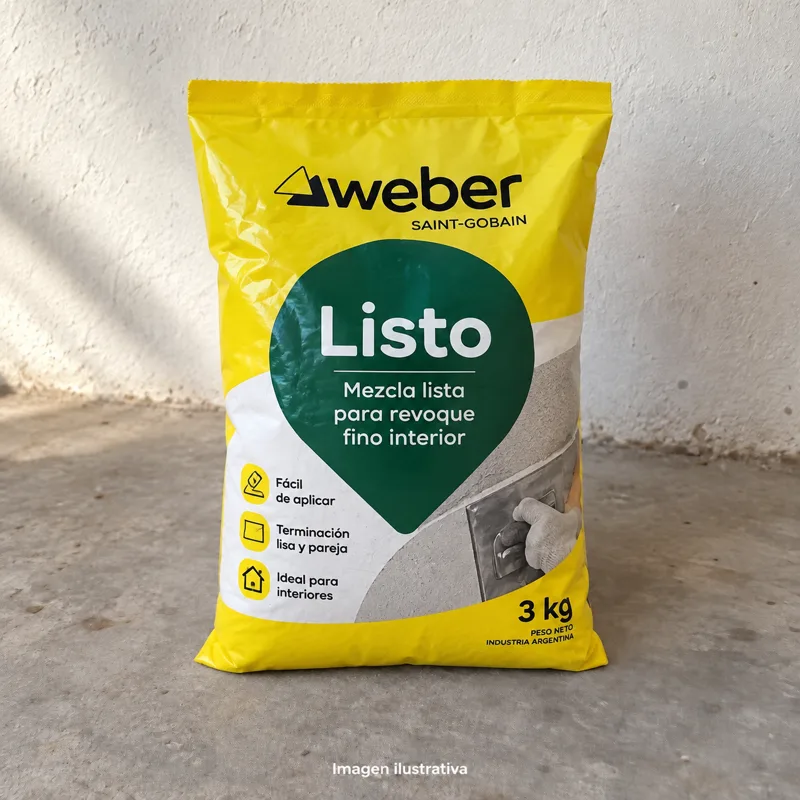 Weber Listo X 3Kg