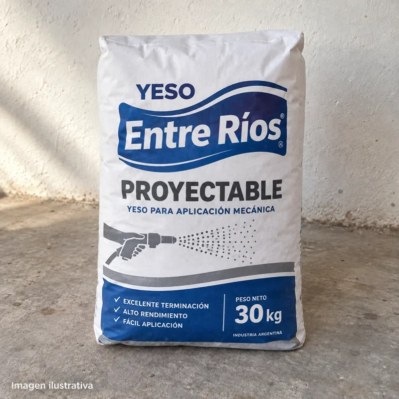Yeso Entre Rios Proyectable X 30Kg