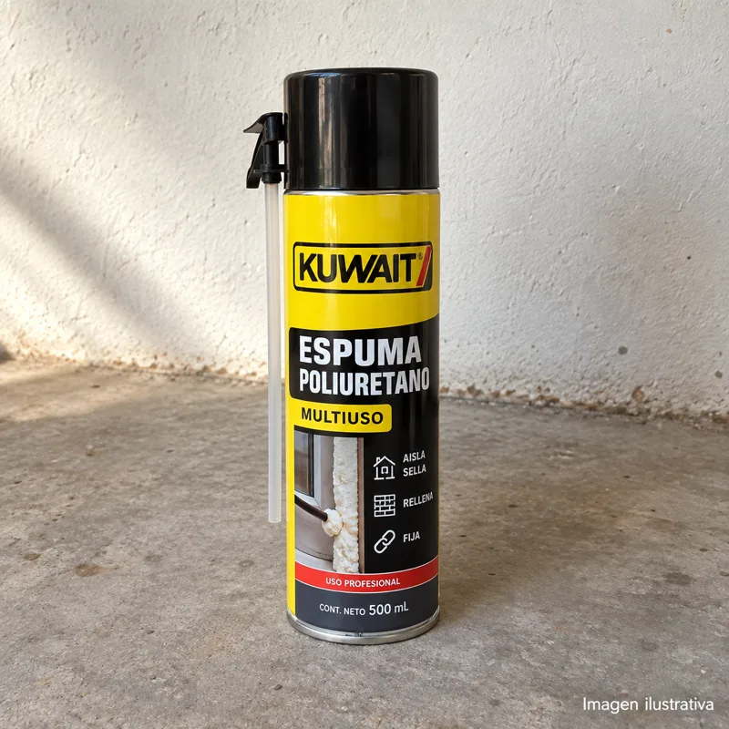 Espuma Poliuretano Kuwait X 500Ml