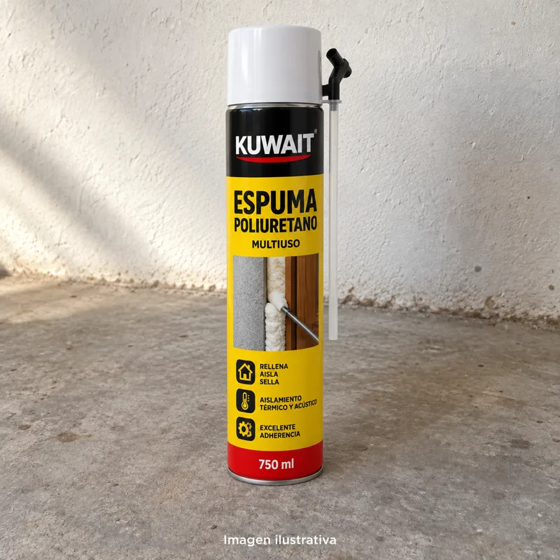 Espuma Poliuretano Kuwait X 750Ml