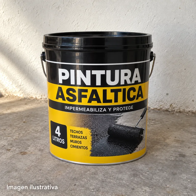 Pintura Asfaltica X 4Lts