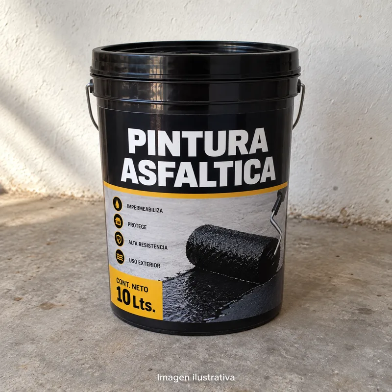 Pintura Asfaltica X 10Lts