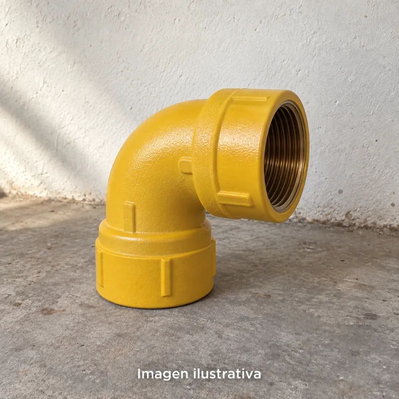 Codo 90° Sigas 4/4 Con Rosca De 25